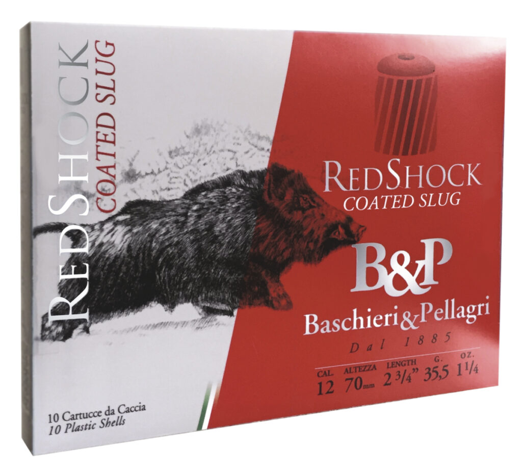 BASCHIERI&PELLAGRI RED SCHOCK CAL 12/70 35,5 GRAMMES