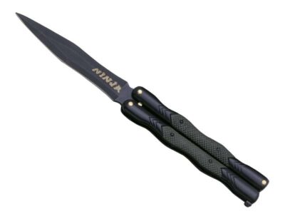 CUDEMAN COUTEAU PAPILLON NINJA VERT