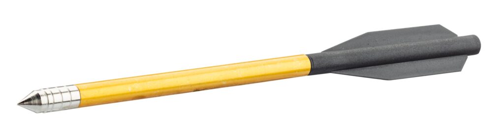FLECHES TRAITS POUR PISTOLET ARBALETE SHOOT AGAIN 6,5''