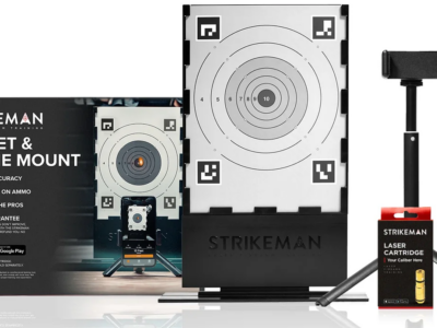 STRIKEMAN TARGET & PHONE MOUNT + Douille LASER 45ACP