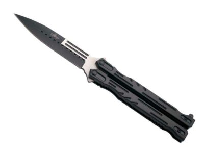 THIRD COUTEAU PAPILLON THIRD ALU NOIR