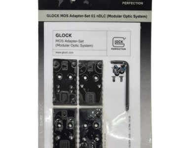 GLOCK JEU DE 4 PLAQUES ADAPTATRICES 01 02 03 04 GLOCK MOS ADAPTATER SET 1 CARCASSE STANDARD