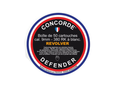 9MM / 380 RK À BLANC CONCORDE DEFENDER